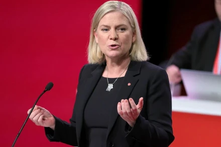 Bà Magdalena Andersson. (Ảnh: REUTERS)