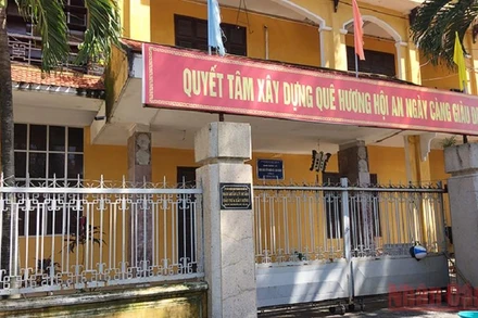 Trụ sở Ban Quản lý Dự án đầu tư và Xây dựng TP Hội An. 