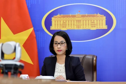Phó Phát ngôn Bộ Ngoại giao Phạm Thu Hằng. (Ảnh: Bộ Ngoại giao)