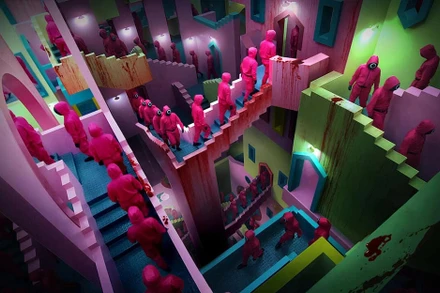 Cảnh trong phim "Squid Game". (Ảnh: Variety)