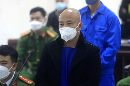 Đường “Nhuệ”, đối tượng chủ mưu có mặt tại phiên tòa.