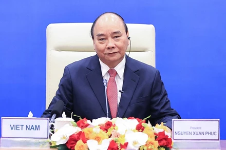 Chủ tịch nước Nguyễn Xuân Phúc.