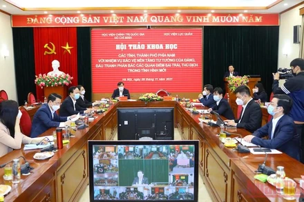 Toàn cảnh hội thảo.