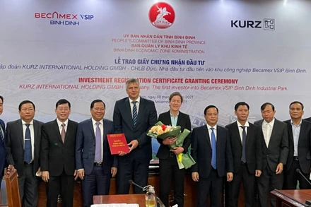 Quang cảnh buổi lễ.