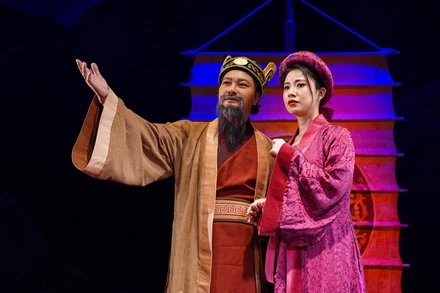 Một số hình ảnh trong vở diễn “Thiên mệnh”.