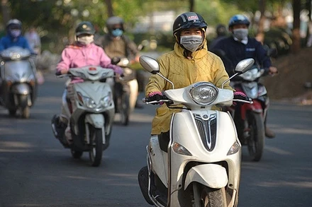 Khu vực Hà Nội sáng có mưa nhỏ, trưa chiều hửng nắng. (Ảnh minh họa)