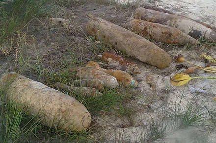 Bom mìn vật nổ sau chiến tranh (Ảnh minh họa: VNMAC).