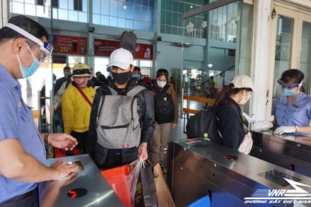 Ảnh minh họa. (Nguồn: Tổng Công ty Đường sắt Việt Nam)