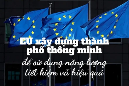 EU xây dựng thành phố thông minh để sử dụng năng lượng tiết kiệm và hiệu quả