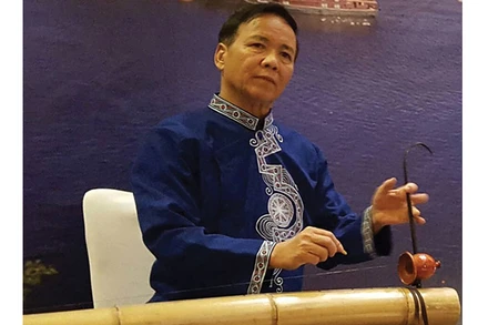 Nghệ sĩ Nhân dân Nguyễn Tiến. (Ảnh: Báo Hà Nội Mới)