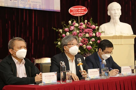 Ban tổ chức thông tin về Hội nghị Khoa học và Công nghệ tuổi trẻ ngành y tế lần thứ XX.