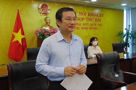 Đại biểu Phạm Trọng Nhân.