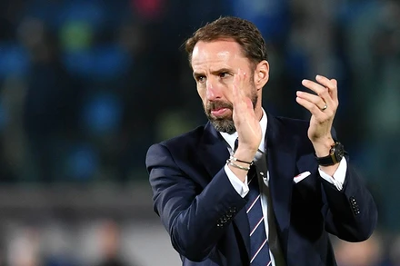 Huấn luyện viên Gareth Southgate đưa tuyển Anh tới World Cup 2022 với thành tích xuất sắc ở vòng loại. (Ảnh: Sky Sports)