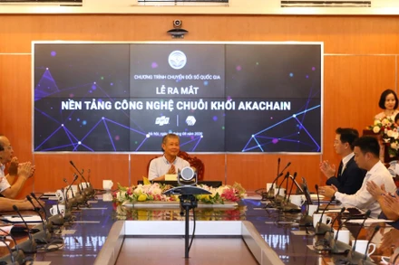 Buổi lễ ra mắt nền tảng công nghệ chuỗi khối akaChain.l