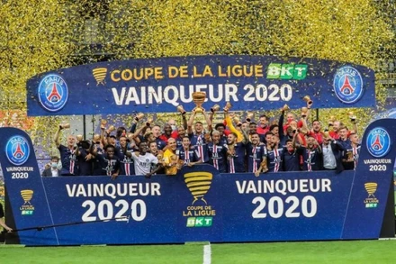 Paris St Germain là đội bóng duy nhất tại châu Âu sở hữu bốn danh hiệu vô địch giải quốc nội mùa này.