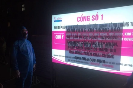 Bệnh viện E dừng tiếp nhận bệnh nhân từ 20 giờ tối 19-8.