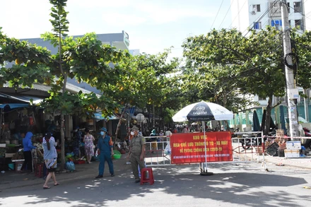 Chợ Nại Hiên Đông, quận Sơn Trà.