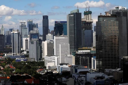 Một góc thủ đô Jakarta của Indonesia, ngày 2-5-2019. (Ảnh: Reuters)