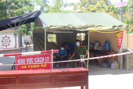 Dỡ phong tỏa Khu dân cư ở khối phố Mỹ Đông vào 0 giờ ngày 1-9.