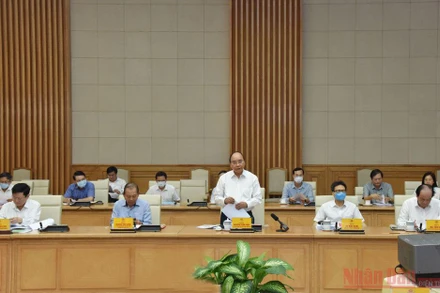 Ban Cán sự đảng Chính phủ làm việc với Ban Thường vụ Thành ủy TP Hồ Chí Minh