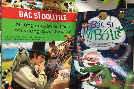 Hai cuốn sách về vị bác sĩ nói được tiếng động vật.