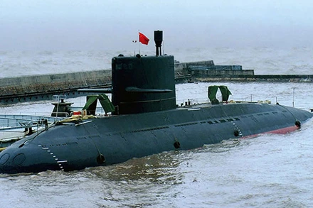 Mẫu tàu ngầm Thái Lan đặt mua của Trung Quốc. (Ảnh: Bangkok Post),