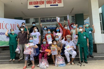 Các bệnh nhân được công bố khỏi bệnh.