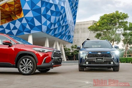 Mẫu Corolla Cross của Toyota tại Việt Nam có giá từ 720 triệu đồng