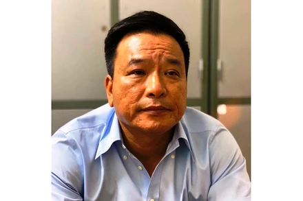 Ông Võ Tiến Hùng, Tổng Giám đốc Công ty Trách nhiệm hữu hạn Một thành viên Thoát nước Hà Nội.