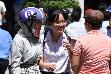 Học sinh Đà Nẵng hoàn thành kỳ thi tuyển sinh vào lớp 10.