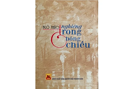 Bìa sách Nghiêng trong bóng chiều của nhà văn Ngô Thảo.