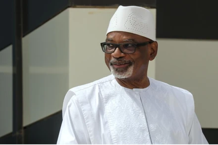 Tổng thống Keita tại Hội nghị thượng đỉnh G5 Sahel diễn ra ở Nouakchott, Mauritania, ngày 30-6. (Ảnh: Reuters)