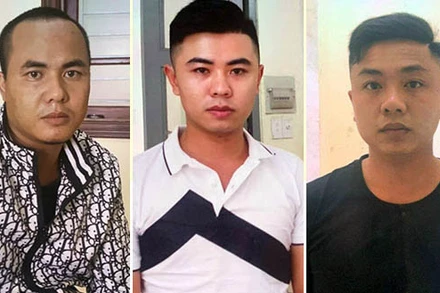 Các bị can bị khởi tố.