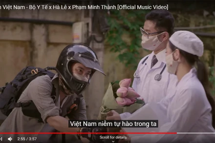 Cảnh trong MV.