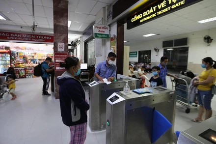 Đường sắt triển khai trả vé tàu qua mạng