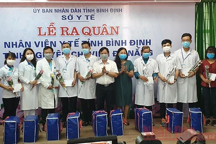 Bình Định cử thêm bác sĩ hỗ trợ Đà Nẵng