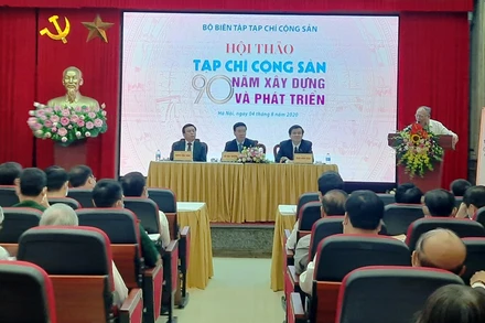 Hội thảo “Tạp chí Cộng sản: 90 năm xây dựng và phát triển”.