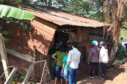 Gia cảnh khó khăn của hai cháu bé bị đuối nước.