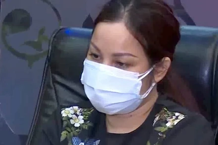 Đối tượng Nguyễn Thị Dương (vợ Đường Nhuệ), cầm đầu nhóm đối tượng chuyên thu tiền trên xác người chết tại Thái Bình.