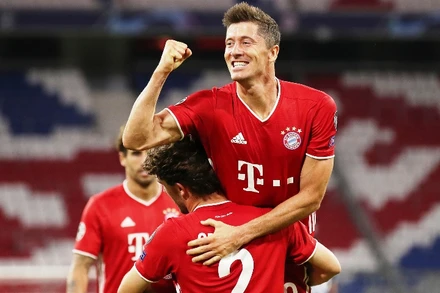 Lewandowski đã ghi 53 bàn sau 44 trận ở mọi đấu trường mùa này, nhiều nhất trong năm giải đấu hàng đầu châu Âu.