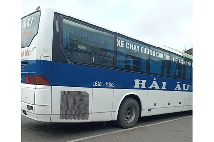 Xe khách Hải Âu BKS 16M-8452