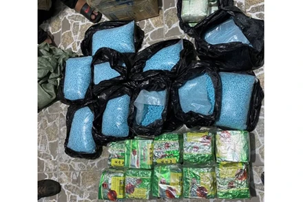 Tang vật vụ án.