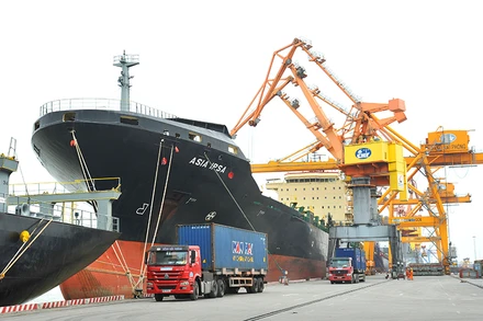 Xuất khẩu sôi động ngày đầu năm.