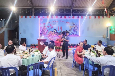 Liên hoan mừng Xuân Tân Sửu tại trụ sở Hội Khmer-Việt Nam