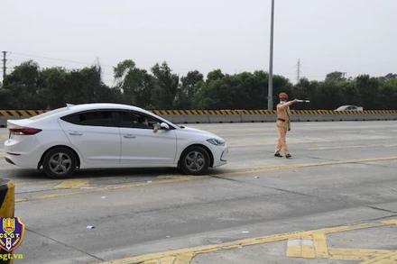 Ảnh minh họa. (Nguồn: Cục Cảnh sát giao thông)