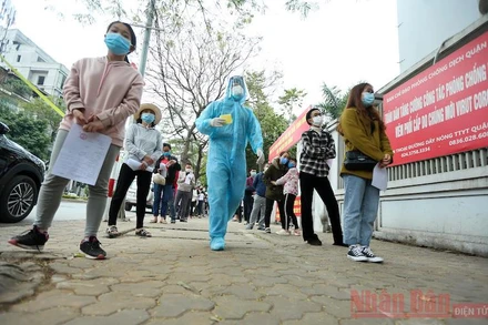 Hà Nội tiến hành xét nghiệm toàn bộ người về từ Hải Dương