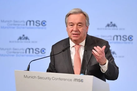Tổng thư ký Liên hợp quốc Antonio Guterres. (Ảnh: Guardian)