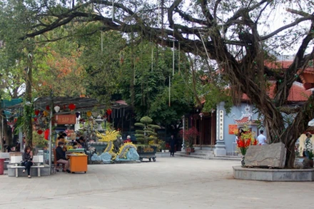 Du khách đến Khu di tích đền Hạ, phường Tân Quang, thành phố Tuyên Quang giảm mạnh so các năm.