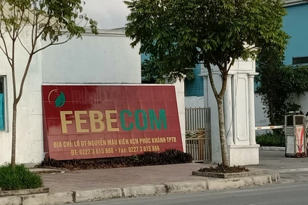 Công ty CP Febecom đã tạm ngừng hoạt động, nhưng không chấp hành nộp tiền phạt theo quyết định của tỉnh Thái Bình.