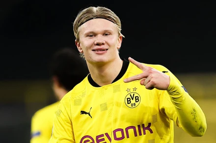 Erling Haaland đã ghi 62 bàn thắng sau 58 trận kể từ đầu mùa giải trước. (Ảnh: Getty Images).